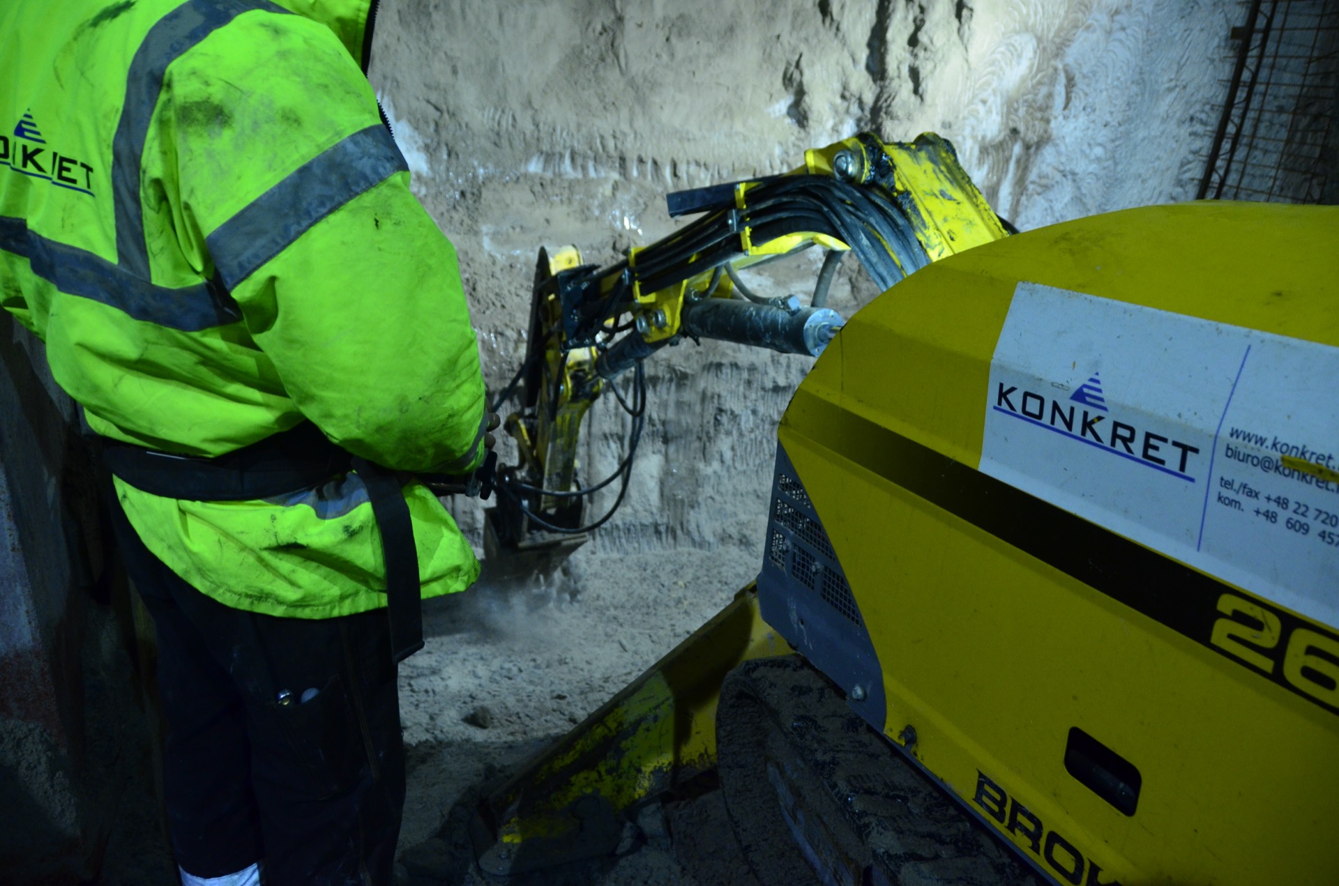 Frezowanie i groszkowanie betonu