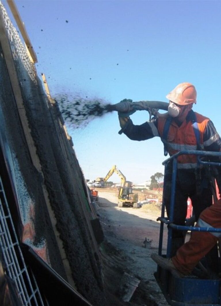 Beton natryskowy – torkret