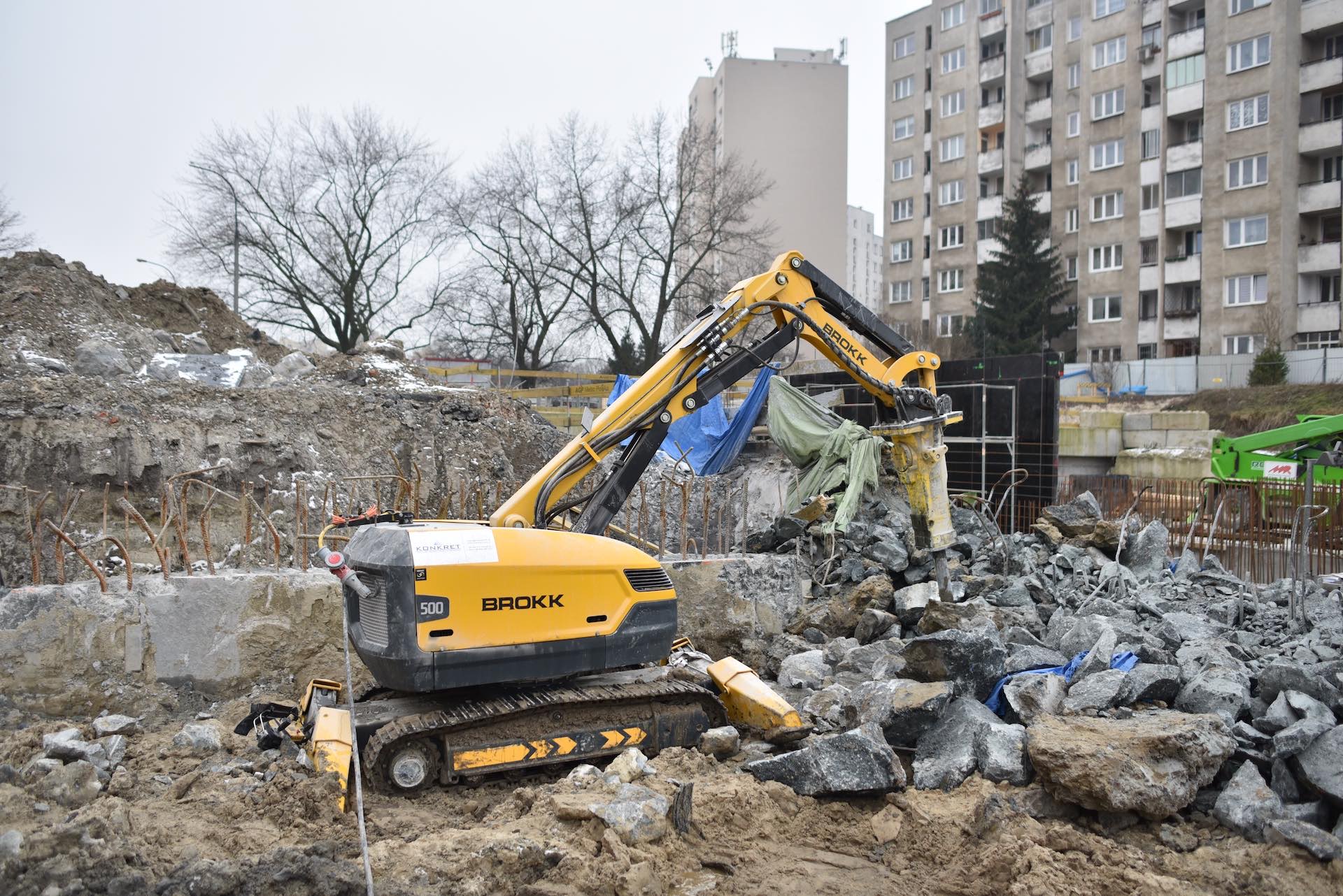 Roboty wyburzeniowe BROKK i HUSQUARNA